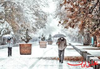  تحلیل ایران -بارش برف و باران در نوار غربی کشور