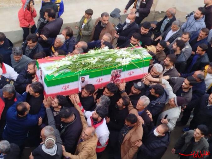  تحلیل ایران -تشییع پیکر شهدای مظلوم مقاومت ملی