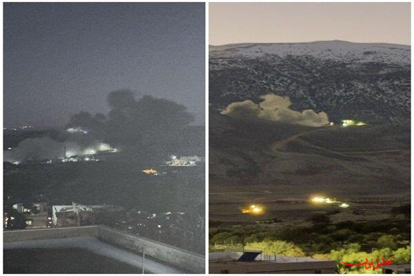  تحلیل ایران -حملات هوایی سنگین رژیم صهیونیستی به شرق و جنوب لبنان