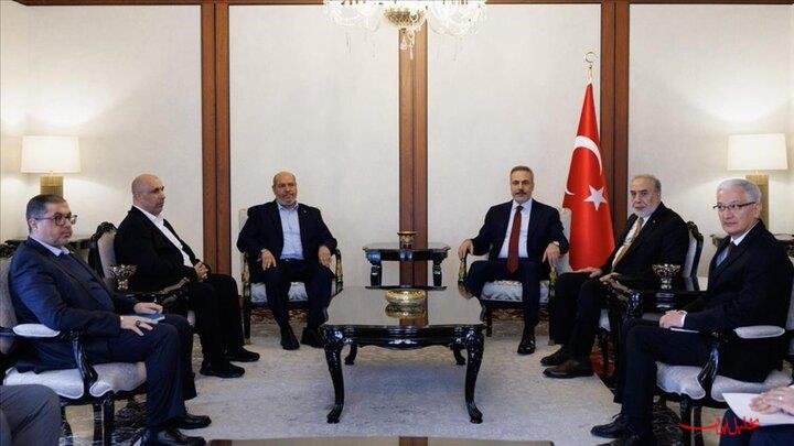  تحلیل ایران -دیدار وزیر امور خارجه ترکیه با هیئت ارشد حماس در آنکارا