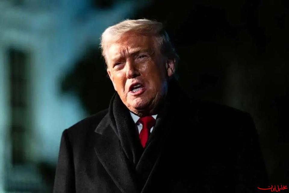  تحلیل ایران -ترامپ معترض آمریکایی را «آشوبگر» و «شورشی» توصیف کرد