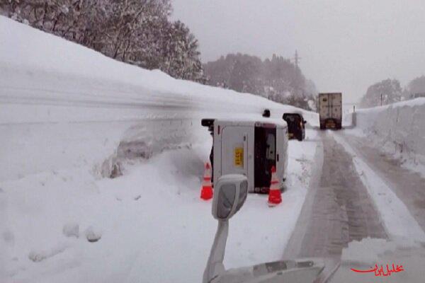  تحلیل ایران -۳۰ نفر بر اثر بارش برف سنگین در ژاپن جان باختند