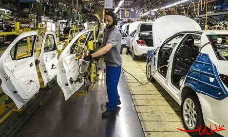  تحلیل ایران -تولید خودروی سواری ۱۰ درصد کاهش یافت