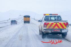  تحلیل ایران -بارش سنگین برف و ترافیک پرحجم در محور هراز