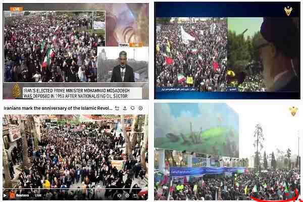  تحلیل ایران -بازتاب راهپیمایی شکوهمند مردم ایران در رسانه های خارجی