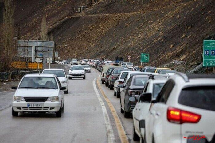  تحلیل ایران -ترافیک سنگین در محورهای البرز و تهران