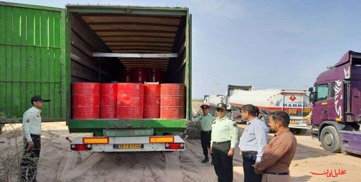  تحلیل ایران -محموله قاچاق گازوئیل با بارنامه قیر در بندرخمیر کشف شد
