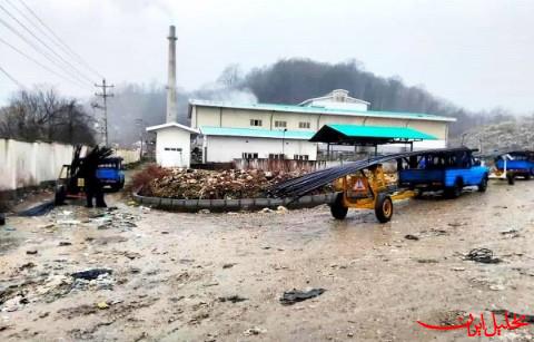  تحلیل ایران -عملیات احداث سایت جدید پسماند نوشهر کلید خورد