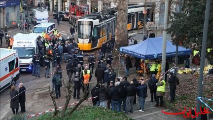  تحلیل ایران -۲ کشته و ۴۰ مجروح بر اثر خروج تراموا از ریل در ایتالیا