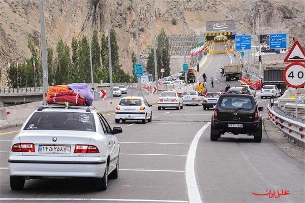  تحلیل ایران -ترافیک سنگین در آزادراه تهران - شمال