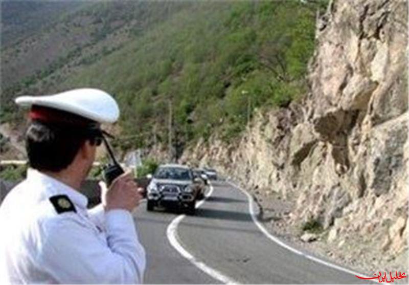  تحلیل ایران -تردد روان در هراز، فیروزکوه و آزادراه‌های اطراف تهران 