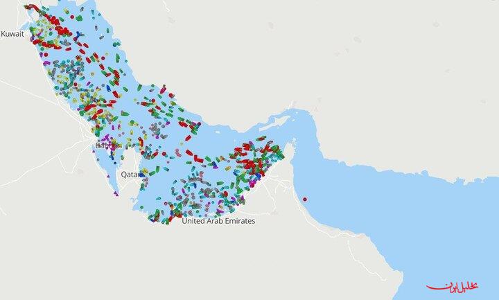  تحلیل ایران -عبور ۹ کشتی تجاری از تنگه هرمز طی ۲۴ ساعت گذشته