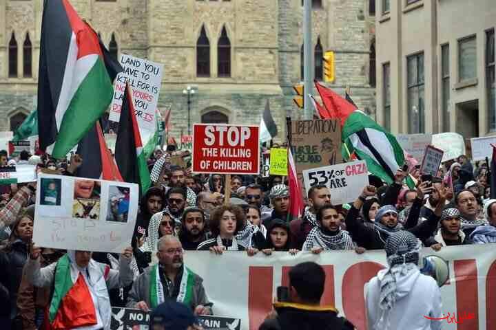  تحلیل ایران -تجمع اعتراضی در واشنگتن علیه جنگ با ایران، لبنان و فلسطین