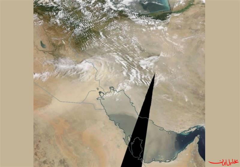  تحلیل ایران -منشأ گرد و غبار اخیر ایران با تصاویر ماهواره‌ای شناسایی شد