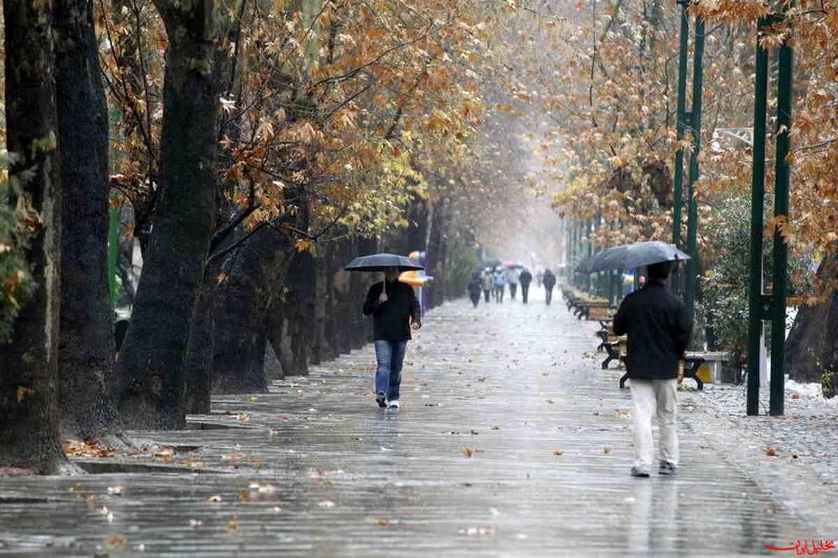  تحلیل ایران -بارش‌ و وزش باد در نوار شمالی کشور 