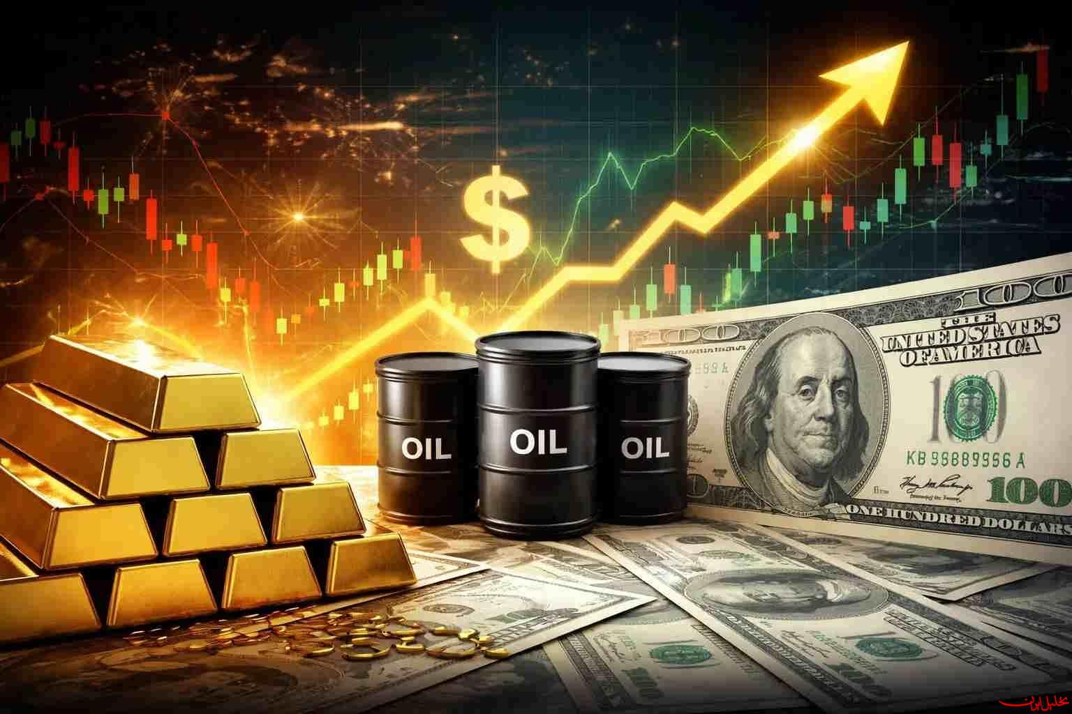  تحلیل ایران -افزایش بیش از ۳ دلاری قیمت نفت پس از درگیری های جدید در منطقه 