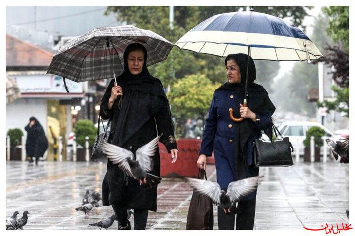  تحلیل ایران -هشدار رگبار بارش‌های تابستانی در ۱۰ استان