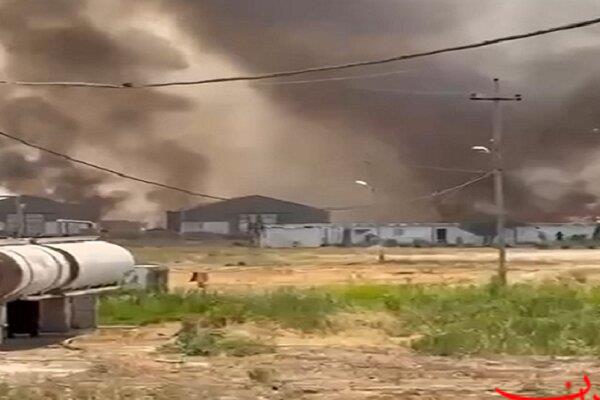  تحلیل ایران -آتش سوزی نزدیک فرودگاه کرکوک