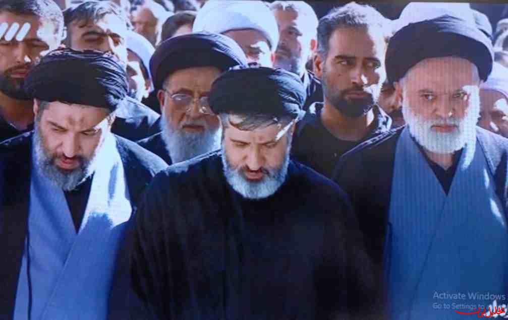  تحلیل ایران -حضور فرزندان رهبر شهید در نماز بر پیکر پدر