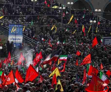  تحلیل ایران -وضعیت عبور و مرور در تهران همزمان با مراسم تشییع