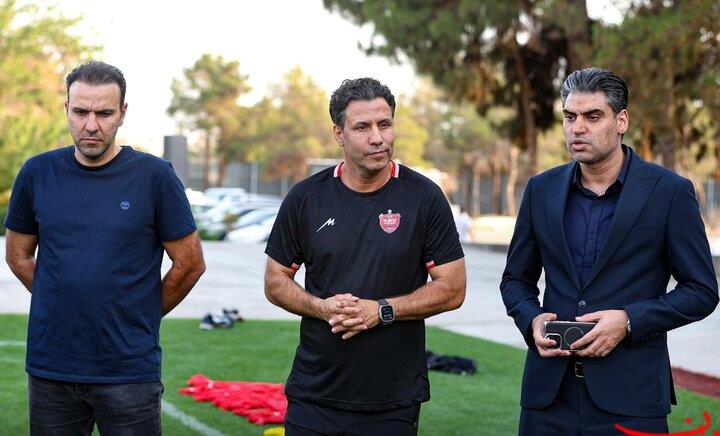  تحلیل ایران -معارفه رسمی مهدی تارتار و کادر فنی جدید پرسپولیس در تمرین