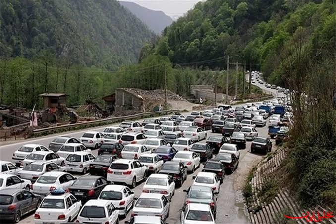  تحلیل ایران -چالوس و هراز زیر بار ترافیک سنگین