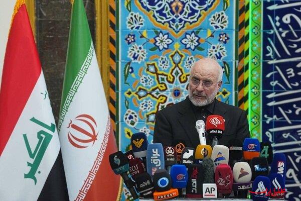  تحلیل ایران -قالیباف: ملت ایران و عراق نگذاشتند سرنوشت‌شان توسط غربی‌ها تعیین شو