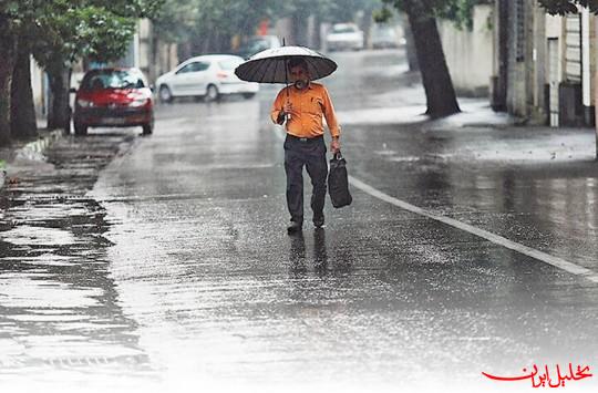  تحلیل ایران -صدور هشدار نارنجی هواشناسی برای ۱۸ استان