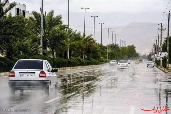  تحلیل ایران -وقوع رگبار و وزش باد شدید در راه تهران