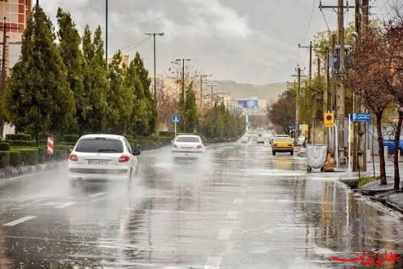  تحلیل ایران -باران، صاعقه و وزش باد شدید در ۲۸ استان