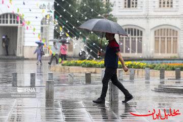  تحلیل ایران -رگبار باران در نوار شمالی و جنوب‌شرق کشور